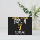 Berlin Postkarte (Stehend Vorderseite)