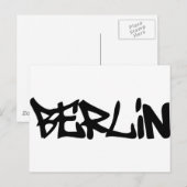 Berlin Postkarte (Vorne/Hinten)