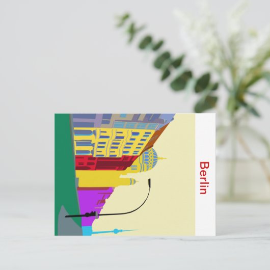Berlin Postkarte (Stehend Vorderseite)