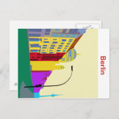Berlin Postkarte (Vorne/Hinten)