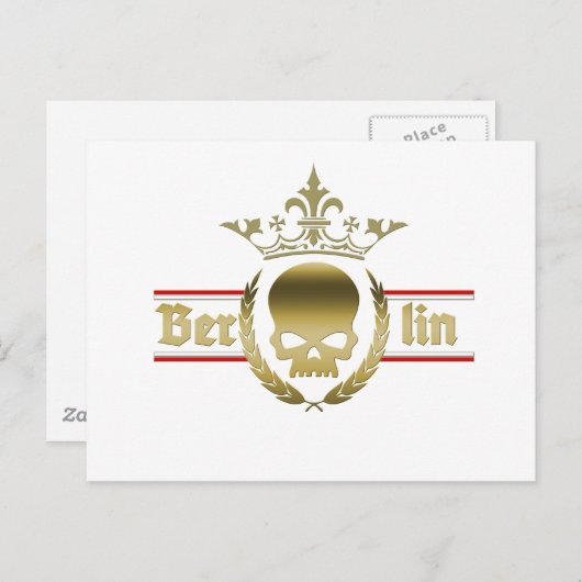 Berlin Postkarte (Vorne/Hinten)