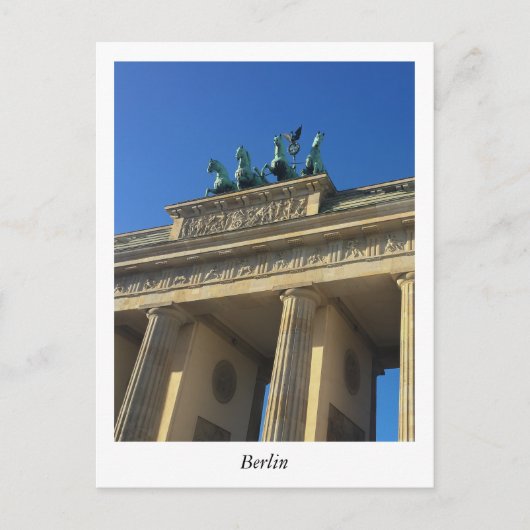 Berlin Postkarte (Vorderseite)