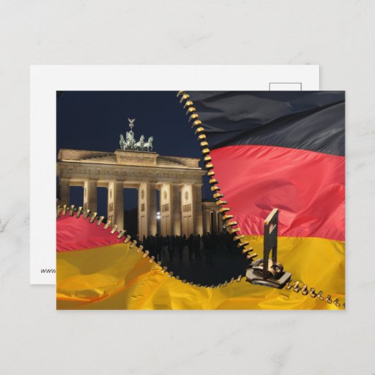 Berlin Postkarte (Vorne/Hinten)