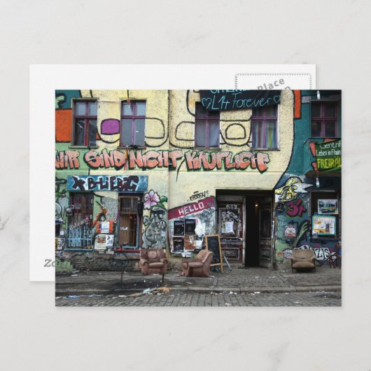 Berlin Postkarte (Vorne/Hinten)