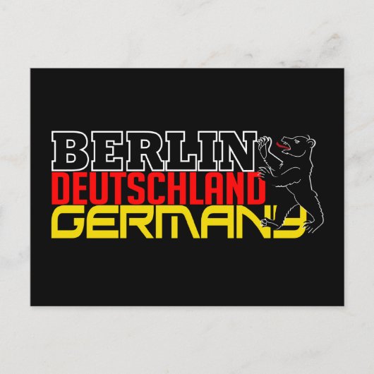 BERLIN Postkarte (Vorderseite)