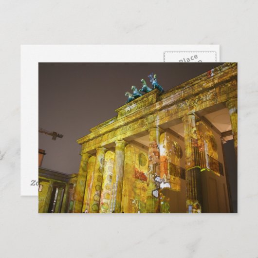 Berlin Postkarte (Vorne/Hinten)