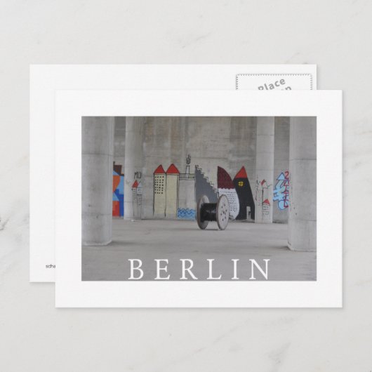 Berlin Postkarte (Vorne/Hinten)