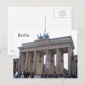 Berlin Postkarte (Vorne/Hinten)