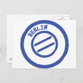 Berlin Postkarte (Vorne/Hinten)