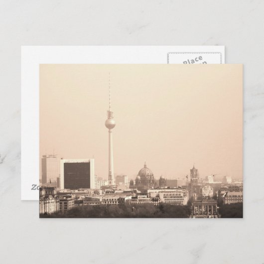 Berlin Postkarte (Vorne/Hinten)