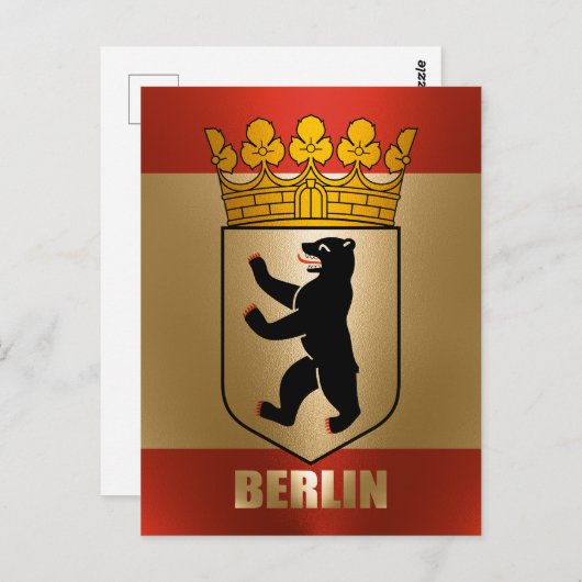 Berlin Postkarte (Vorne/Hinten)