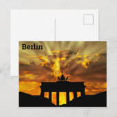 Berlin Postkarte (Vorne/Hinten)