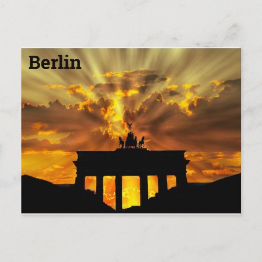 Berlin Postkarte (Vorderseite)