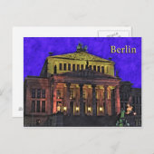 Berlin Postkarte (Vorne/Hinten)