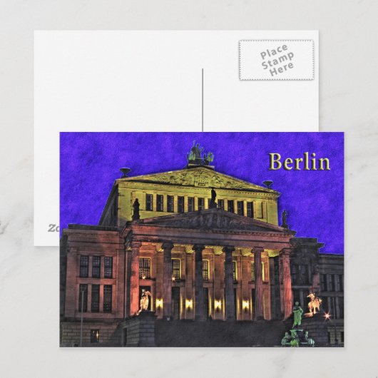 Berlin Postkarte (Vorne/Hinten)