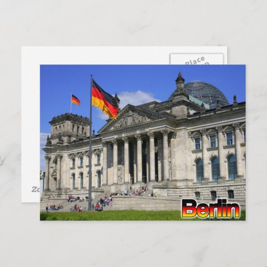Berlin Postkarte (Vorne/Hinten)