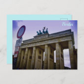 Berlin Postkarte (Vorne/Hinten)