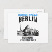 Berlin Postkarte (Vorne/Hinten)