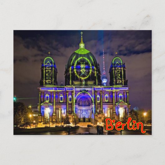Berlin Postkarte (Vorderseite)