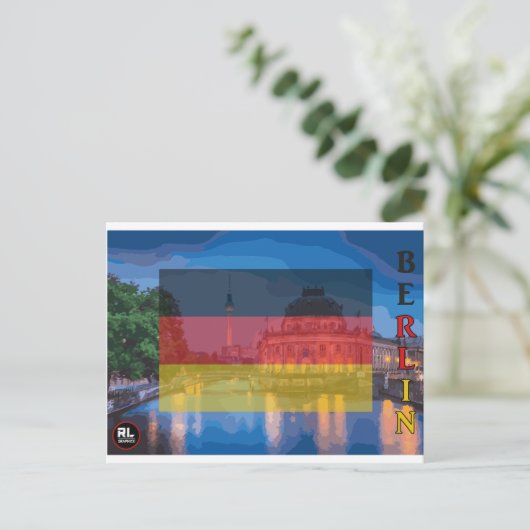 Berlin Postkarte (Stehend Vorderseite)