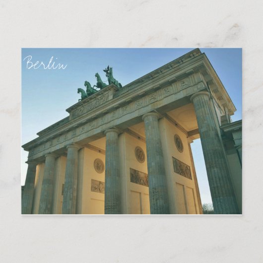 Berlin Postkarte (Vorderseite)