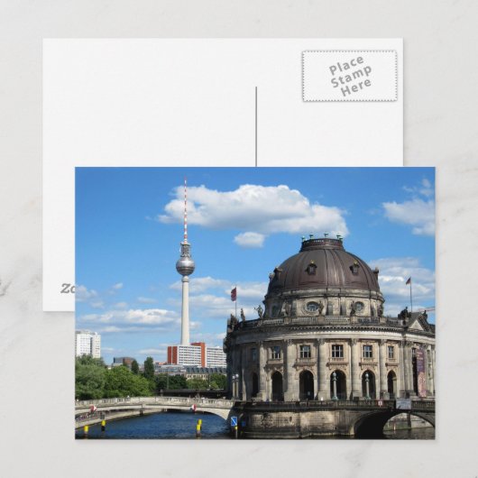Berlin Postkarte (Vorne/Hinten)