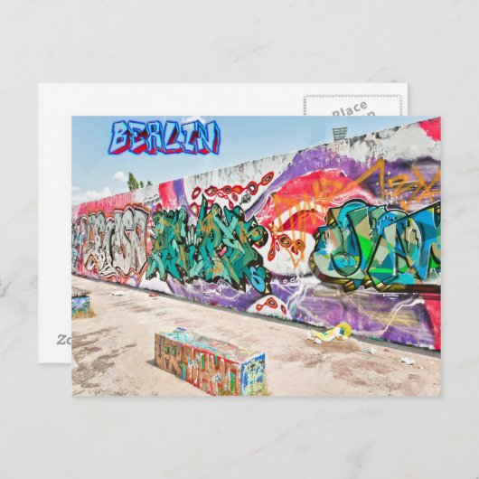 Berlin Postkarte (Vorne/Hinten)