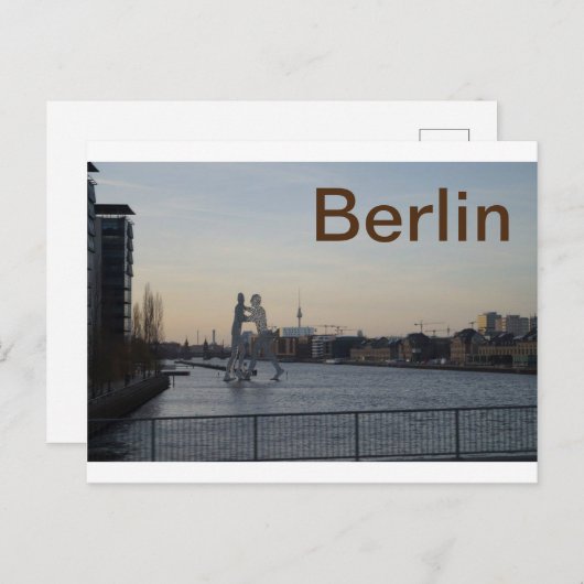 Berlin-Postkarte Postkarte (Vorne/Hinten)