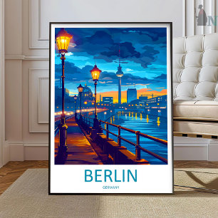 Berlin Reise Druck Wandkunst Berlin Wandhängend H Poster