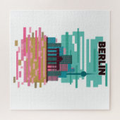 Berlin Reiseplakat Puzzle (Horizontal)