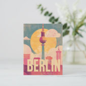 Berlin retro postkarte (Stehend Vorderseite)