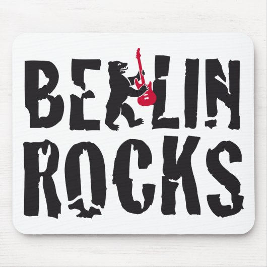 Berlin rocks mousepad (Vorne)