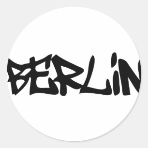 Berlin Runder Aufkleber