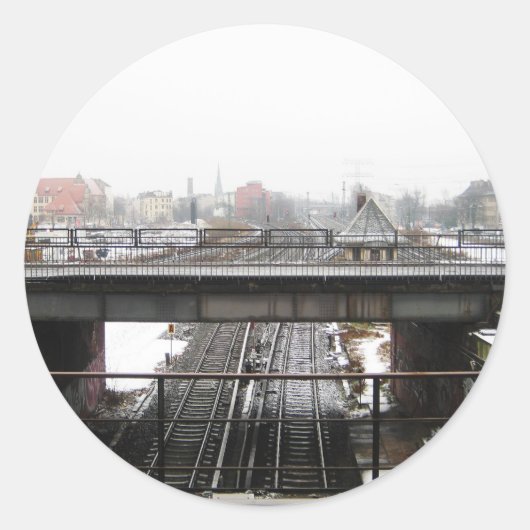 Berlin Runder Aufkleber (Vorderseite)