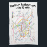 " BERLIN Schienennetz Geschirrtuch ... "<br><div class="desc">Ausführung: BERLIN Schienennetz Küchenhandtuch 40, 6cm x 61cm Peppe jede Küche mit dem neuen BERLIN Schienennetz Geschirrtüchern auf! Diese haltbaren Tücher aus einer Polyester-Mischung. Diese maschinenwaschbaren Geschirrtücher sehen nicht nur toll aus, sie trocknen auch toll und sind lange haltbar! Maße: 40, 6 cm x 61 cm 80% robustes, gewebtes Polyester,...</div>