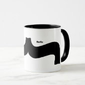 Berlin-Schriftart Parenthese Schnurrbart-Tasse Tasse (VorderseiteRechts)