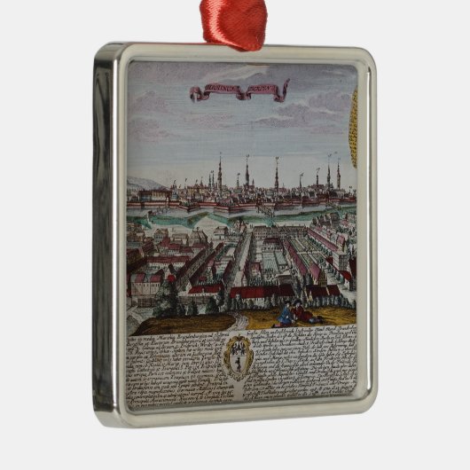 Berlin Silbernes Ornament (Rechts)