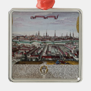 Berlin Silbernes Ornament