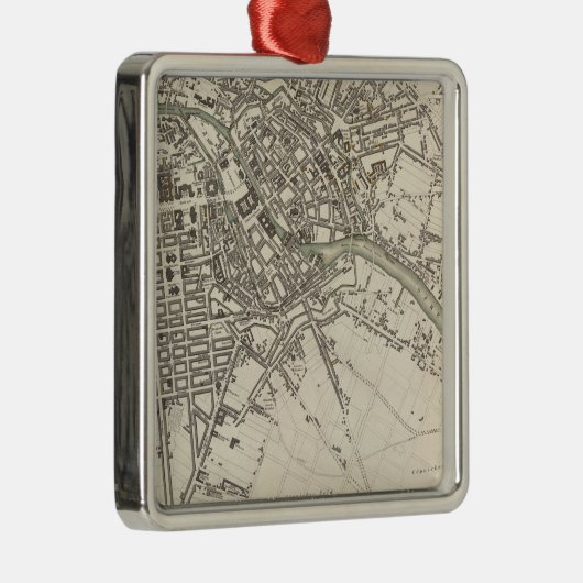 Berlin Silbernes Ornament (Rechts)