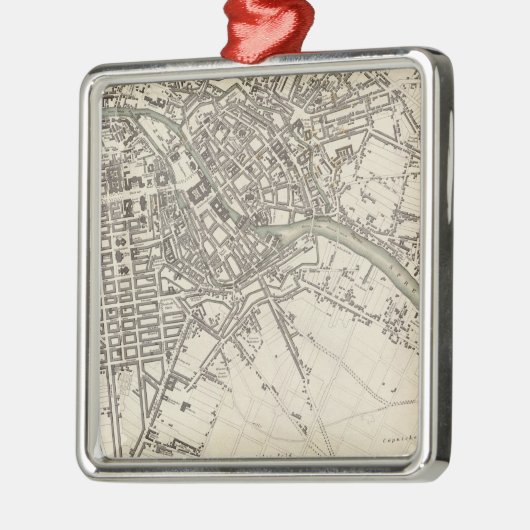 Berlin Silbernes Ornament (Links)