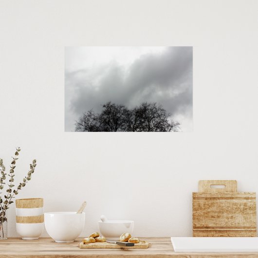 Berlin Sky Poster (Küche)