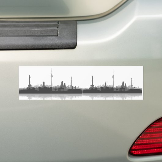 Berlin Skyline Aufkleber Autoaufkleber (Auf Auto)