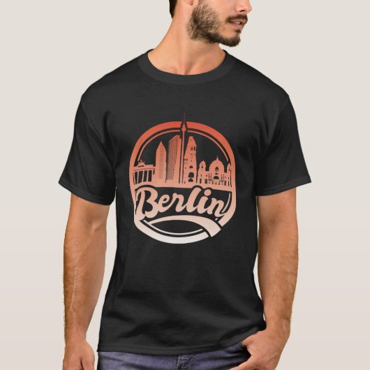 Berlin Skyline Bear T-Shirt (Vorderseite)