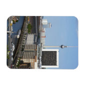 Berlin skyline, Deutschland Magnet (Horizontal)