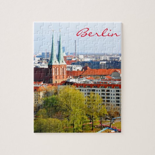 Berlin-Skyline (Deutschland) Puzzle (Vertikal)