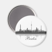 Berlin Skyline Kühlschrank Magnet (Vorderseite/Rückseite)