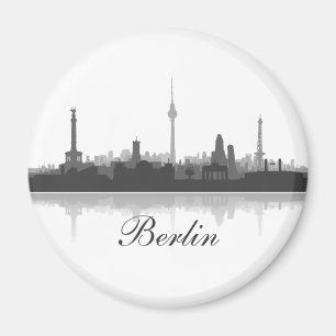 Berlin Skyline Kühlschrank Magnet