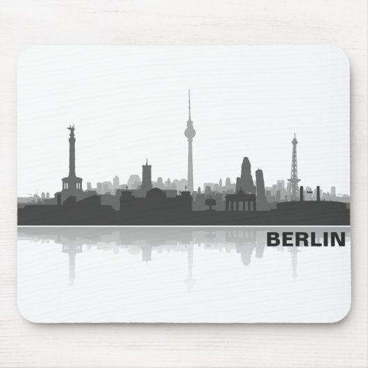Berlin Skyline Mousepad (Vorne)