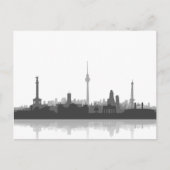 Berlin Skyline - Postkarte / Grußkarte (Vorderseite)