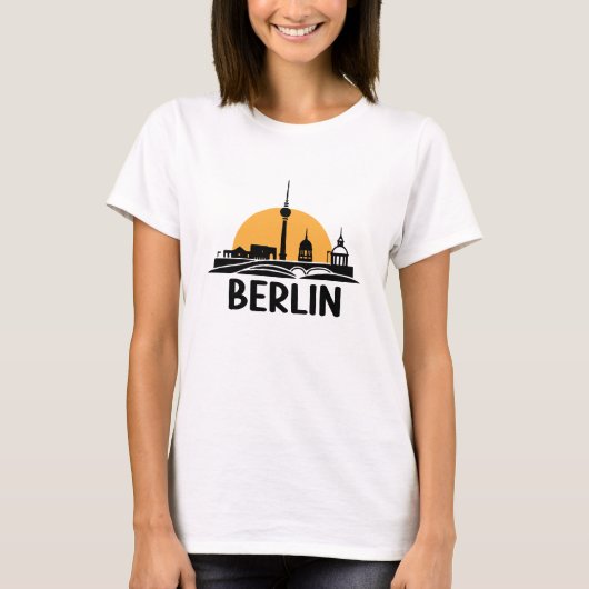 Berlin Skyline T-Shirt (Vorderseite)